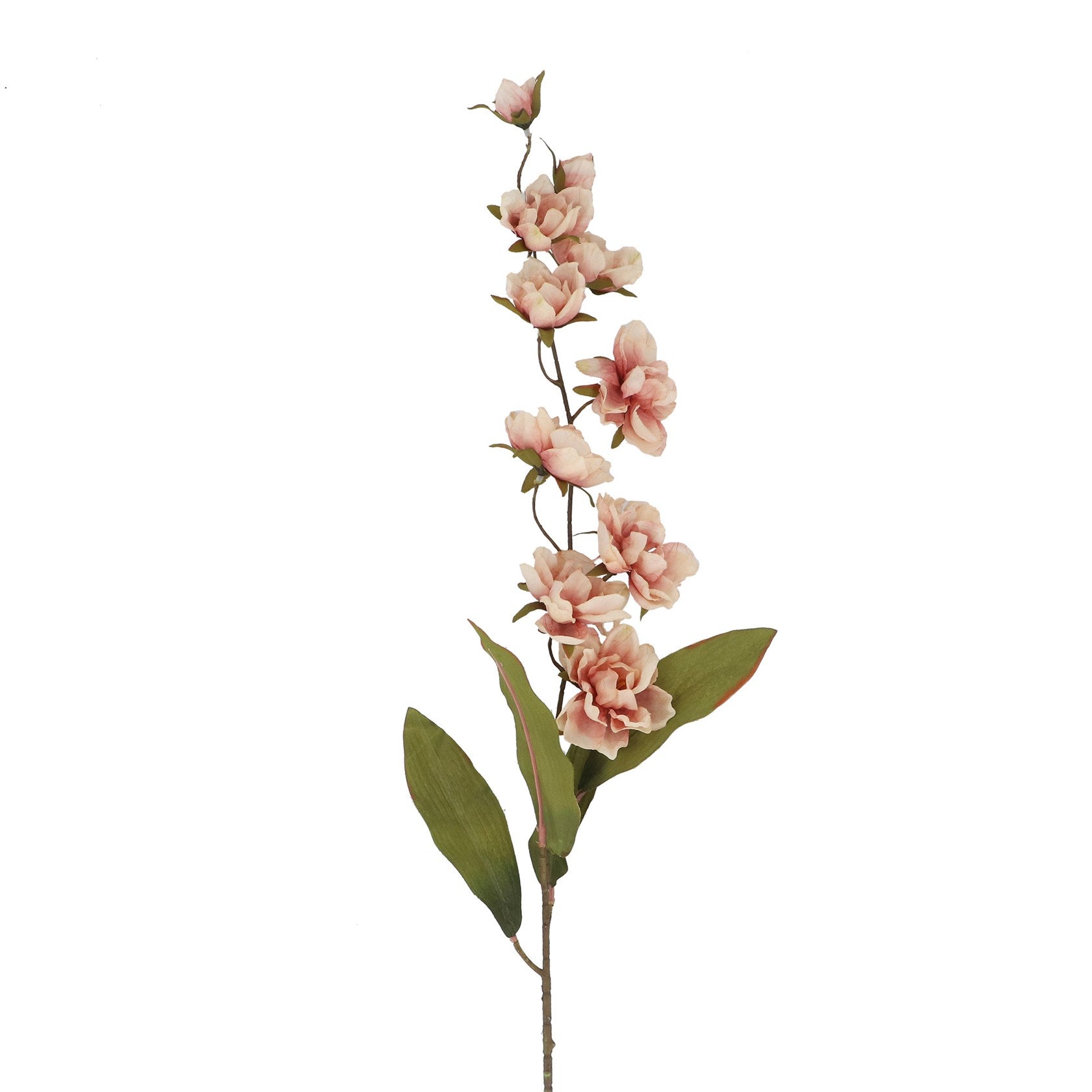 Antique pink mini magnolia stem
