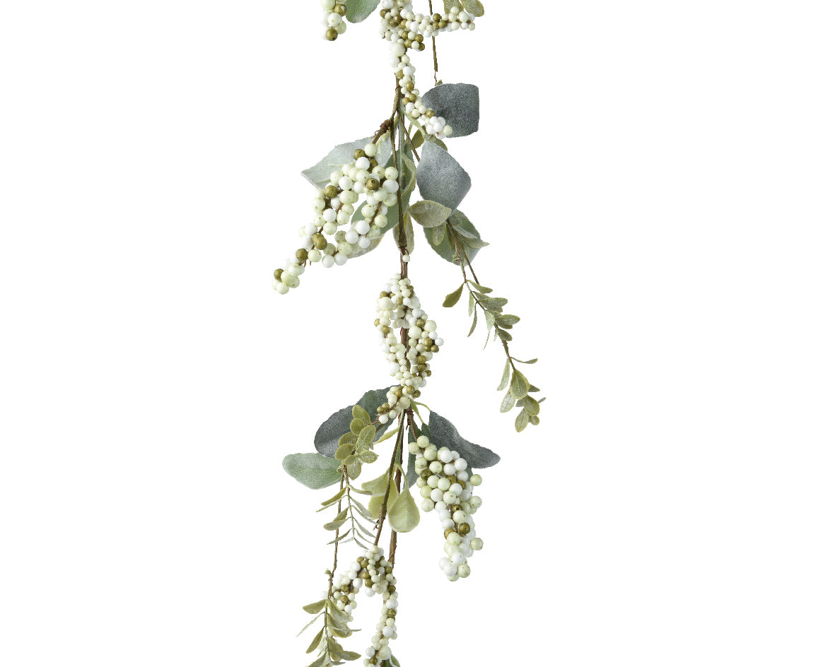 Glitter Foam Berry Garland