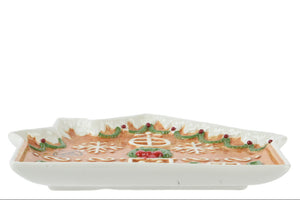 Gingerbread House Plate