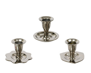 Silver antique style candle holder ( 3 styles )