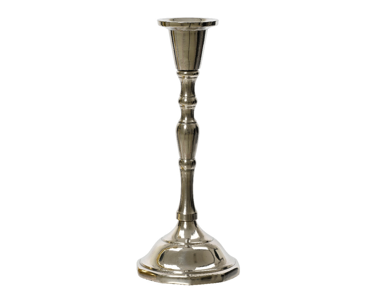 Gold dinner candle holder