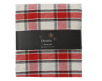 Tartan rectangular tablecloth