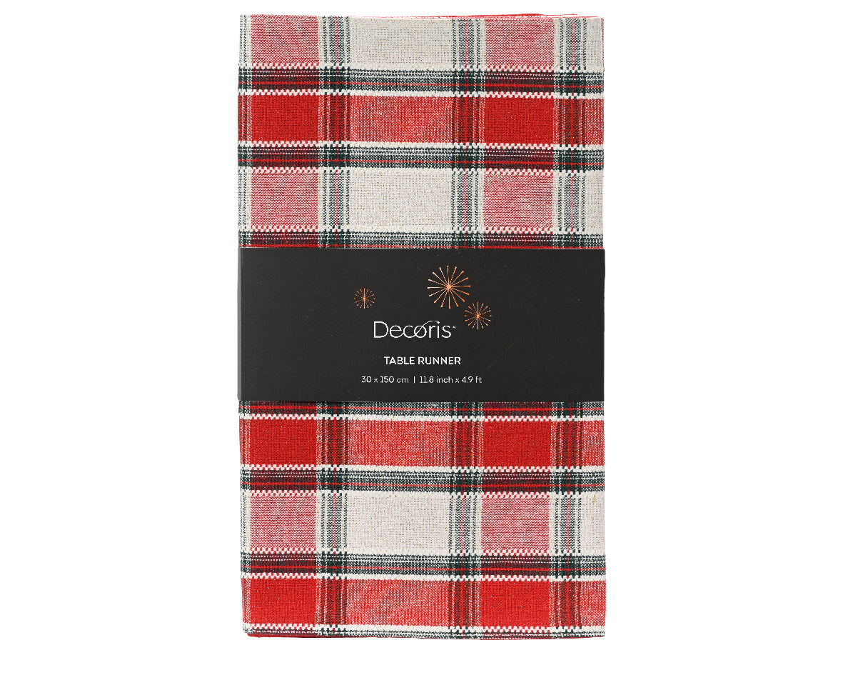 Tartan Rectangular Table Runner