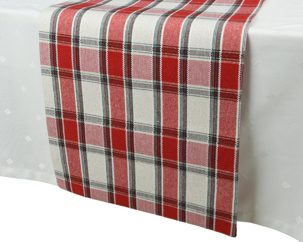 Tartan Rectangular Table Runner