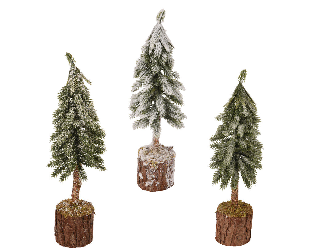 Mini snowy trees (3 styles)