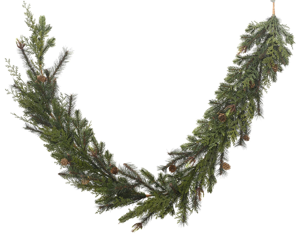 6ft Cypress garland