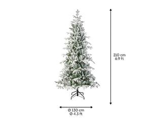 Balsamea Snowy Christmas 7ft