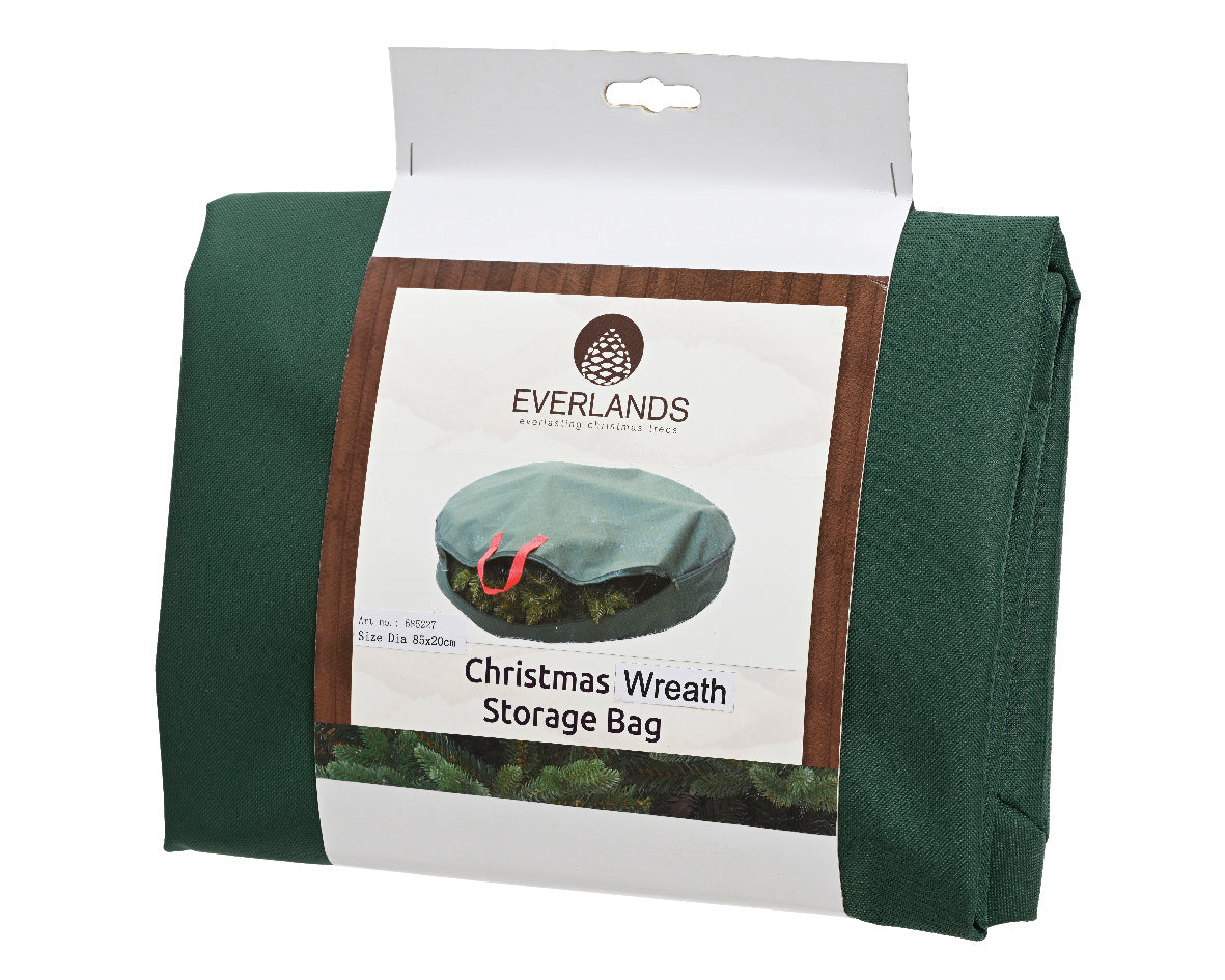 Wreath or garland storage bag