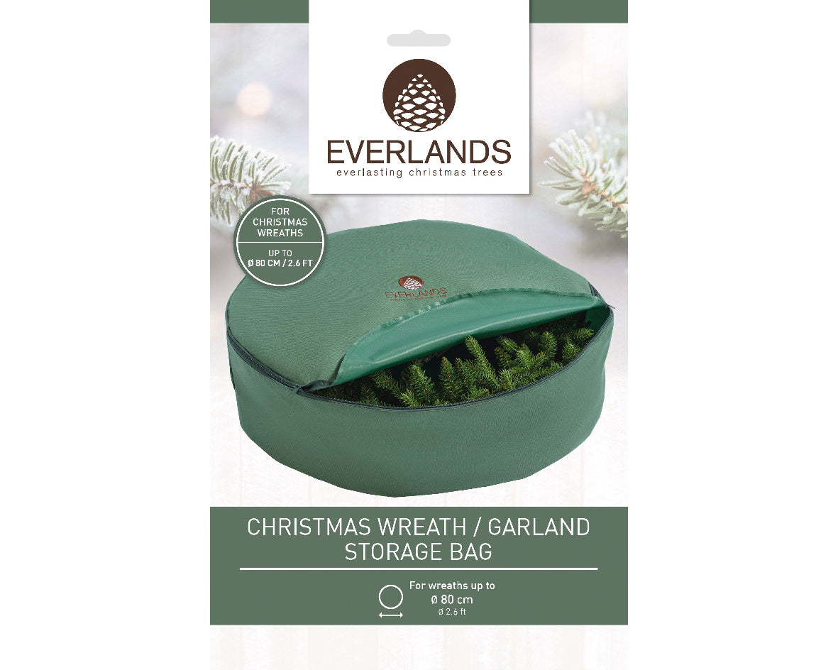 Wreath or garland storage bag