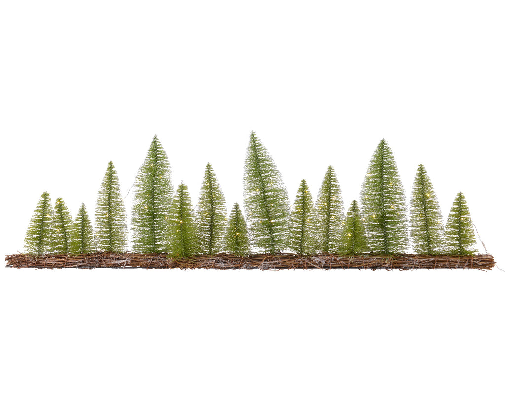 Light up mini Christmas tree centre piece