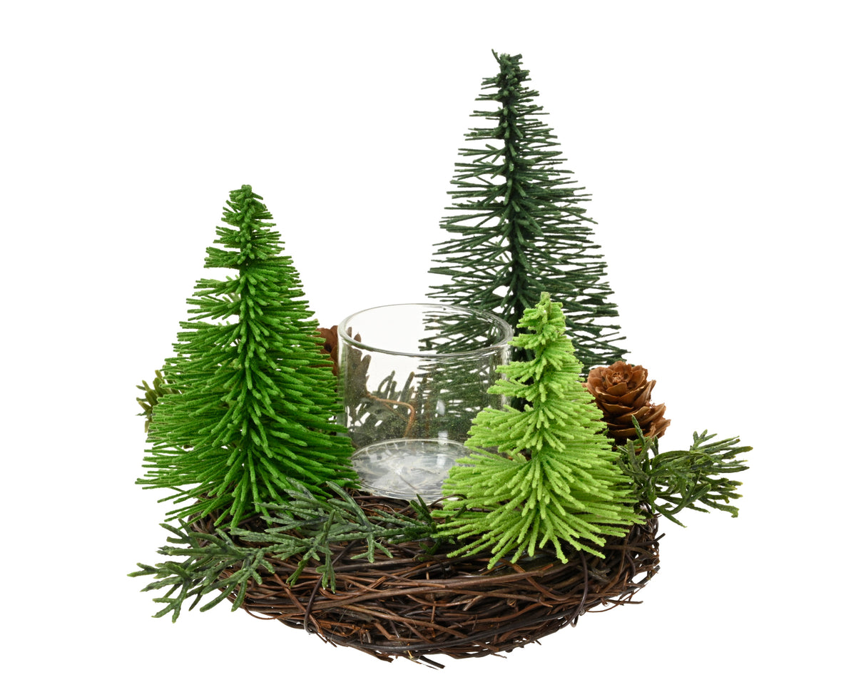 Mini tree tealightholder
