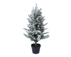 Allison Snowy Mini Christmas Tree 75cm H