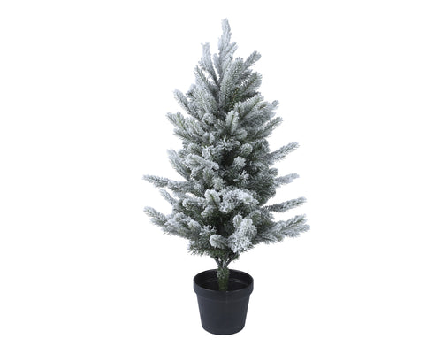 Allison Snowy Mini Christmas Tree 75cm H