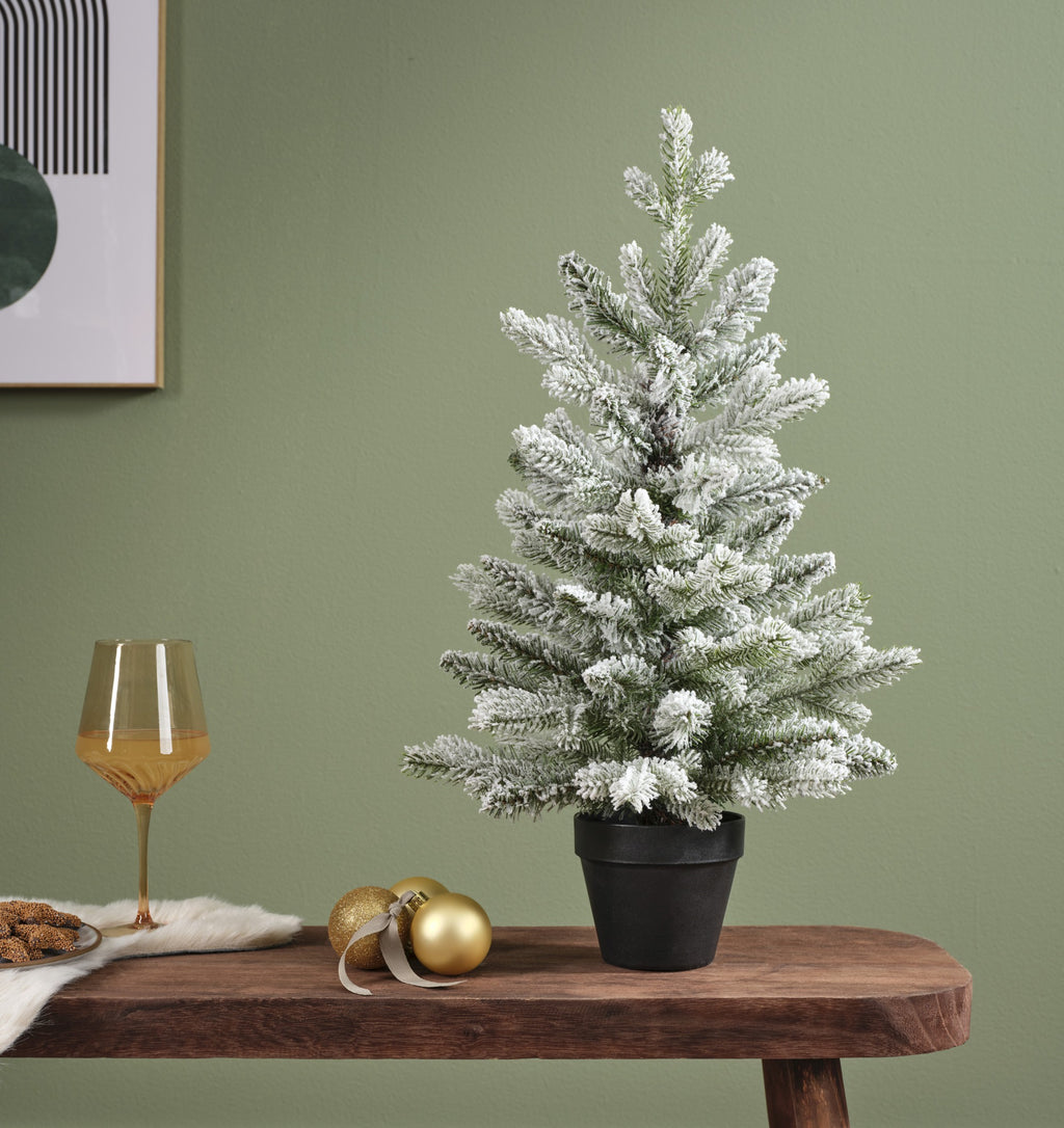 Allison snowy mini Christmas tree 45cm H