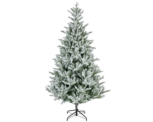 Allison Pine Snowy 7ft Christmas Tree