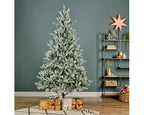 Allison Pine Snowy 7ft Christmas Tree
