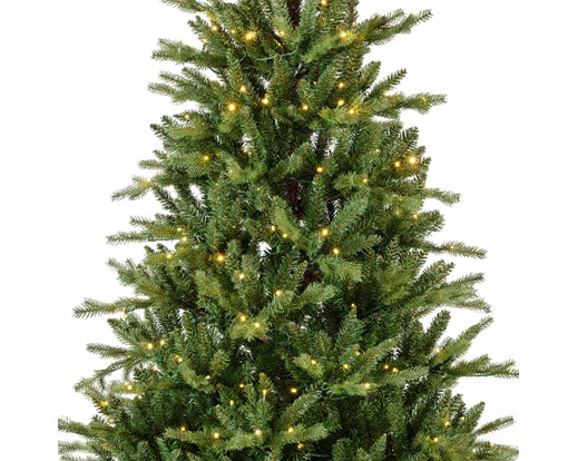 Allison Pine Pre-Lit 7ft Christmas Tree