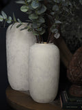 Terracotta vase with gold detail (Tall)