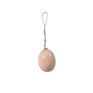 Shatterproof egg hanging decs