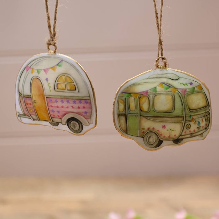 Campervan hanging decoration