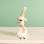 Festive 'Winifred' the skiing mouse