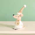 Festive 'Winifred' the skiing mouse