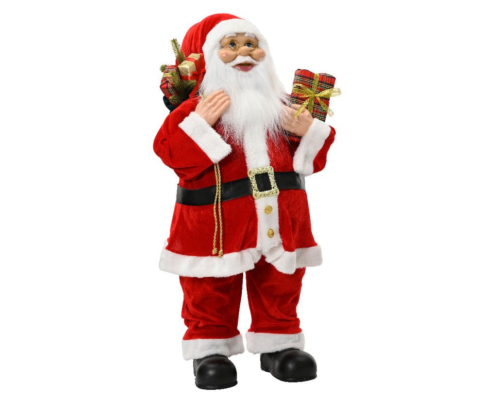 Santa with Sack of Presents - 80cm