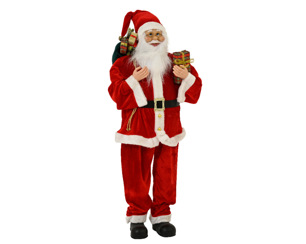 Santa with Sack of Presents - 110cm