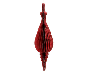 Red Finial Paper Decoration