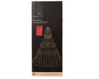 Burgundy paper tree decoration