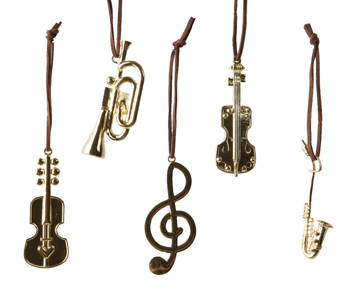 Musical instrument hanging decs