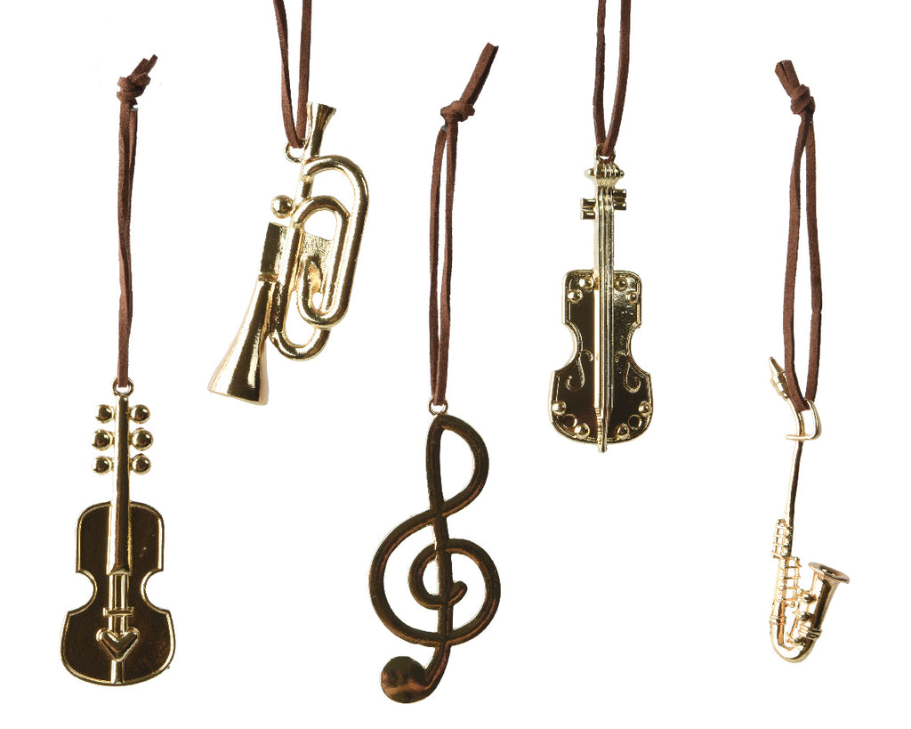 Musical instrument hanging decs