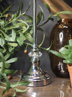 Genoa buffet lamp with coffee shade