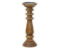 Mangowood candle holder (40cmH)