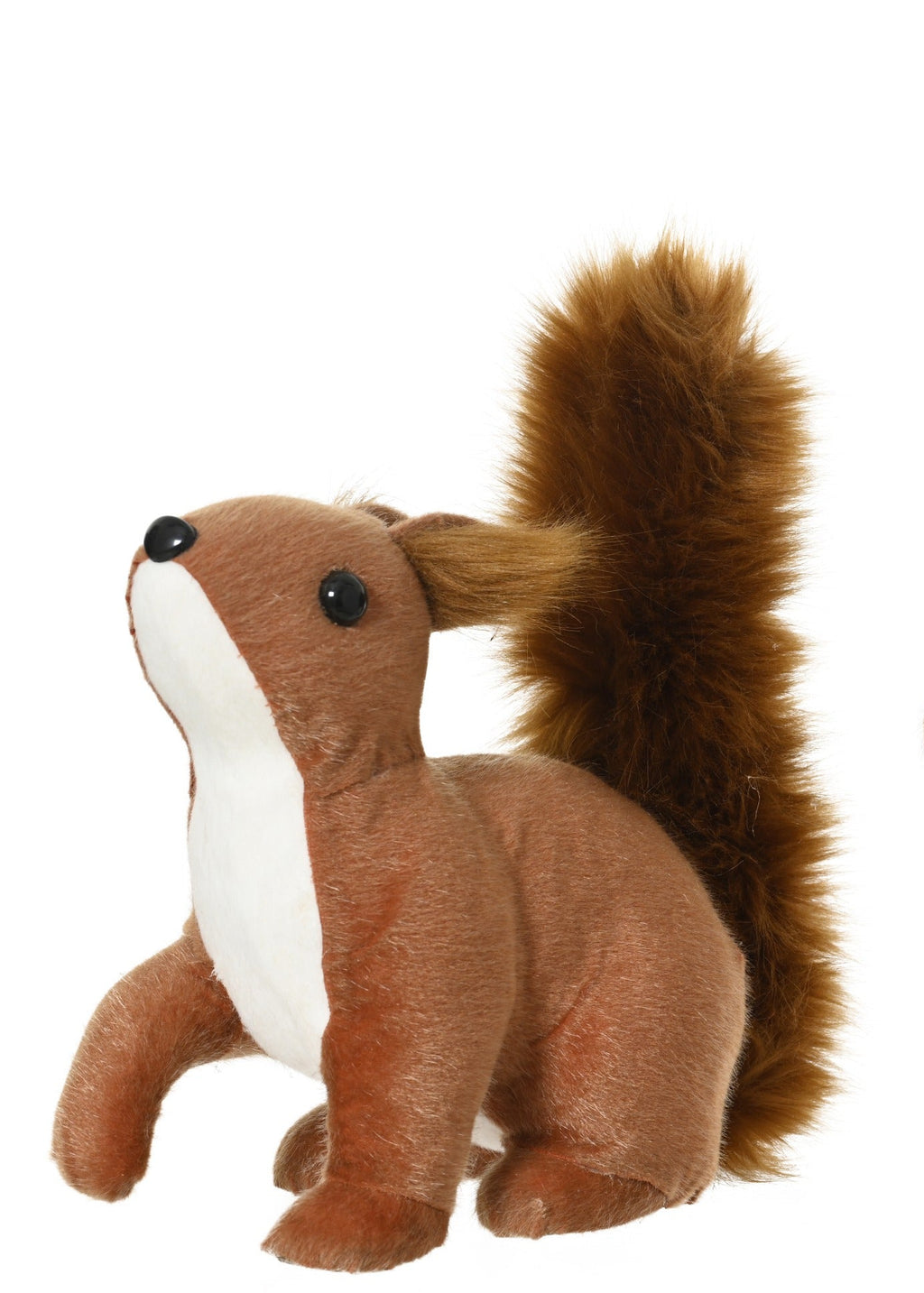 Brown foam squirrel decoration