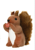 Brown foam squirrel decoration