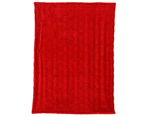 Christmas Red Cozy Throw