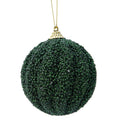 Green Glitter Ball Bauble