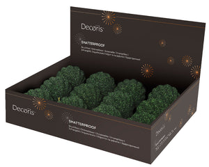 Green Glitter Ball Bauble