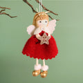 Festive hanging fairy