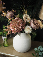 Crush faux floral bouquet