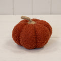 Orange boucle pumpkin - small