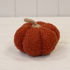 Orange boucle pumpkin - small