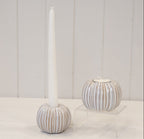 Ceramic pumkin tealight holder