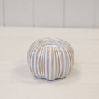 Ceramic pumkin tealight holder