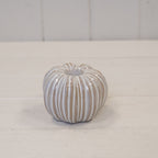 Ceramic pumpkin candle holder