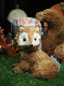 Small Brown Grass Fox Decoration