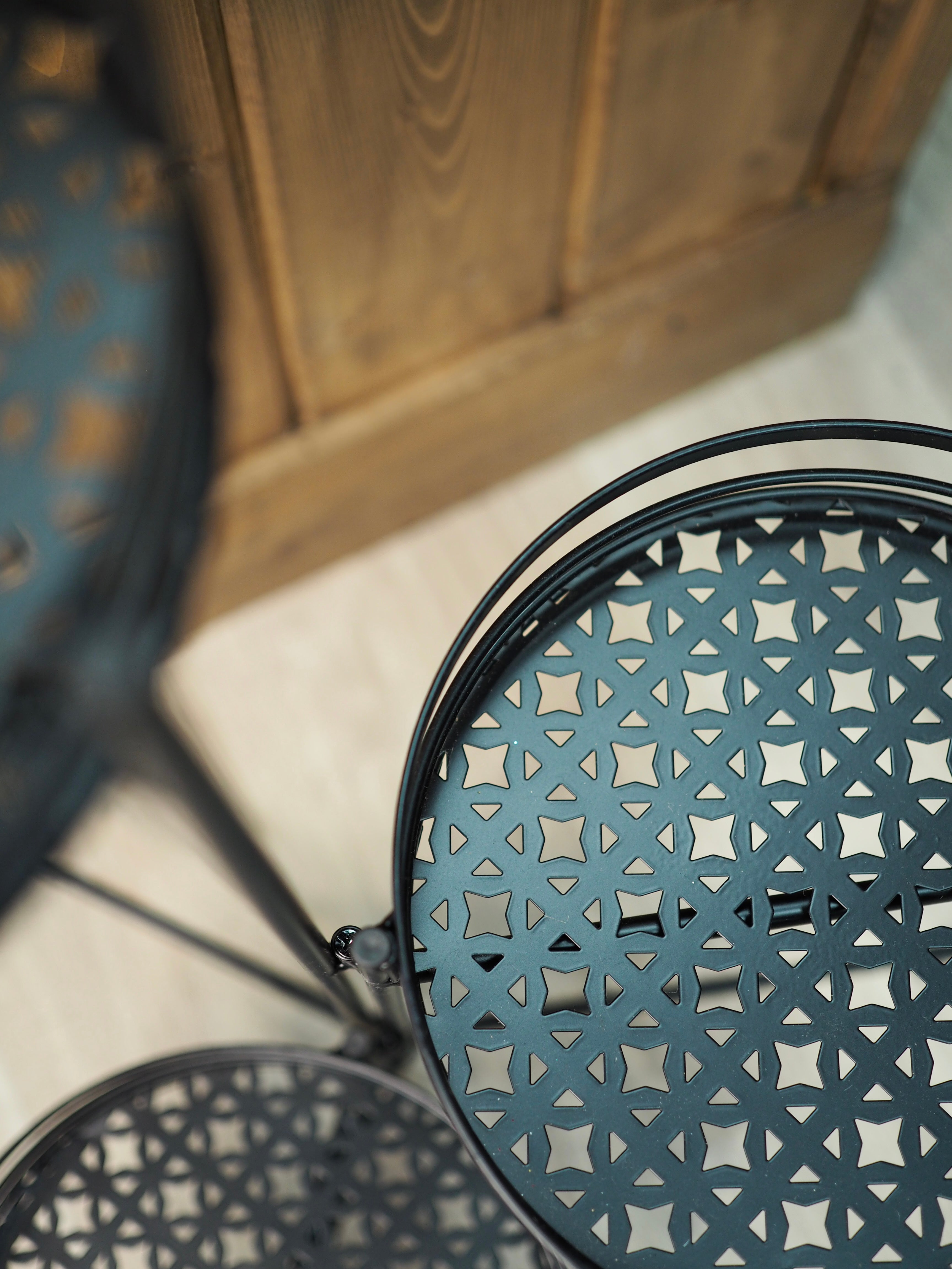 Black 3-tier plant stand