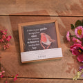 Robin slate coaster