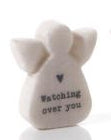 Tiny sentiment marble angels